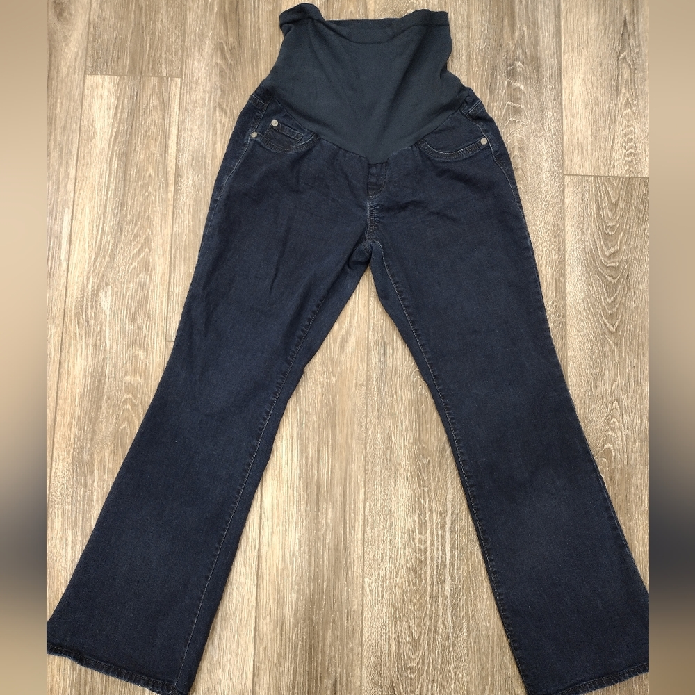 Motherhood Maternity Indigo Blue Jeans Size PM